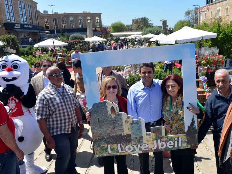 Opening of Marche aux Fleurs in Byblos 